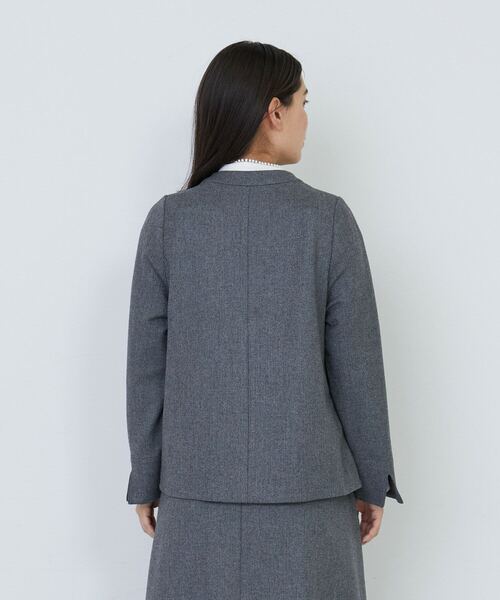 ◇リーフカットジャケット（ノーカラージャケット）｜ADIEU TRISTESSE