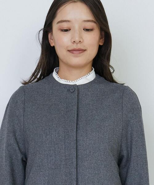 ◇リーフカットジャケット(ノーカラージャケット)|ADIEU TRISTESSE ◇リーフカットジャケット(ノーカラージャケット)|ADIEU TRISTESSE