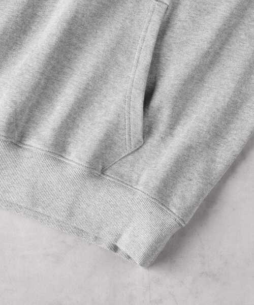 CAMP7(キャンプセブン)の「CAMP7(キャンプ7)【メンズ】プリントロゴパーカー(パーカー・メンズ・ブラック/グレー・M/L/XL)」の3枚目の写真