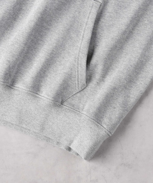 CAMP7(キャンプセブン)の「CAMP7(キャンプ7)【メンズ】プリントロゴパーカー(パーカー・メンズ・ブラック/グレー・M/L/XL)」の13枚目の写真