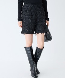 INCEDE | リボンツイードショートパンツ(その他パンツ)