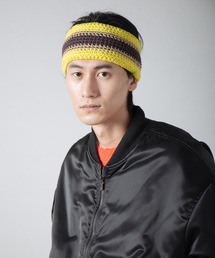 INDIETRO ASSOCIATION（インディエトロアソシエーション）の「Knit Hair Band / ニットヘアバンド（ニットキャップ/ビーニー）」