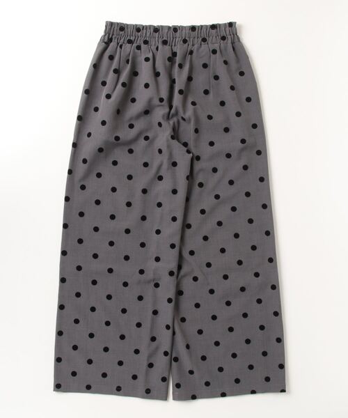 【セール】フロッキードットパンツ（その他パンツ）｜JETSET SOLO PLUS （ジェットセットソロプラス）