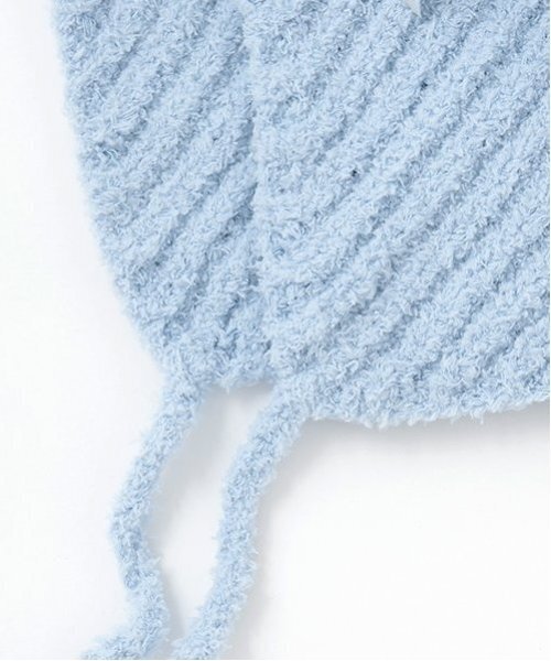 petit main（プティマイン）の「猫耳リボンニットキャップ（ニットキャップ/ビーニー・キッズ・アイボリー/ライトブルー/ブラック・50cm/52cm/54cm）」の17枚目の写真