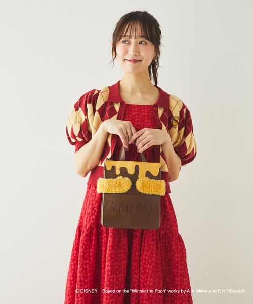 Disney(ディズニー)の「Winnie the Pooh/ショルダーバッグ(ハンドバッグ・レディース・ブラウン・FREE)」の15枚目の写真