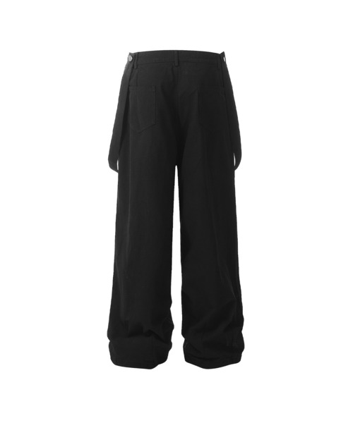 HOOK(フック)の「HOOK -select- 2WAYミリタリーサスペンダー付き ボリュームタックワークパンツ(カーゴパンツ・メンズ・ベージュ/グリーン/ブラック・XL/L/M/S)」の13枚目の写真