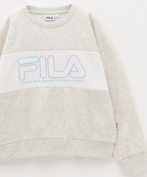 FILA | FILA 裏起毛 切り替えトレーナー(スウェット)