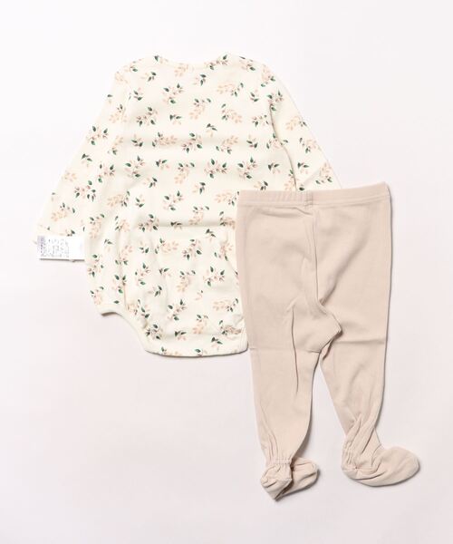 moimoln（モイモルン）の「【2点セット】ルナロンパース＆レギンス（ロンパース・キッズ・ベージュ・70cm/80ｃｍ）」の7枚目の写真