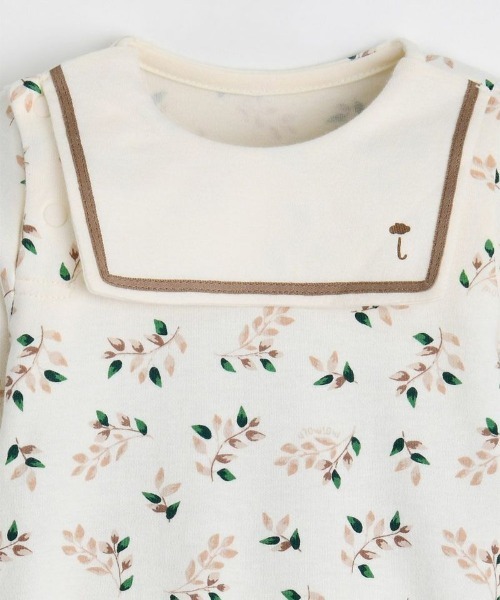 moimoln（モイモルン）の「【2点セット】ルナロンパース＆レギンス（ロンパース・キッズ・ベージュ・70cm/80ｃｍ）」の3枚目の写真