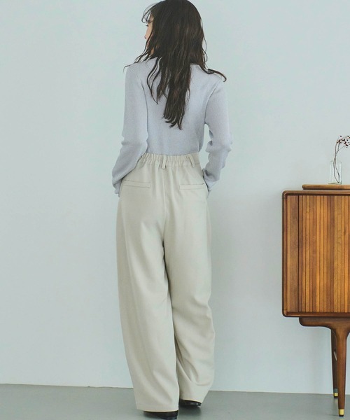 セール】【5サイズ展開】美シルエットカーブパンツ（その他