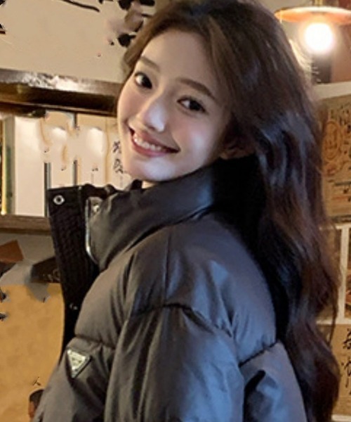 【セール】ワンポイント スタンドカラー エコダウンジャケット（ダウンジャケット/コート）｜Ritzy（リッツィー）