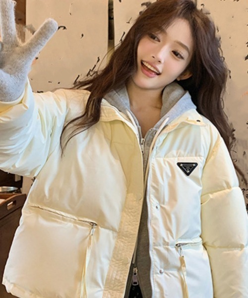【Landi】✨美品✨ダウンジャケット　ネイビー配色　ダウン80% イタリア製 20230601184245_1.jpg