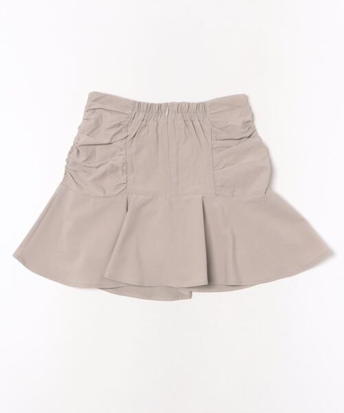 archives（アルシーヴ）の「ギャザーフレアミニスカート（スカート・レディース・ブラック/グレー/モカ・MEDIUM）」の4枚目の写真