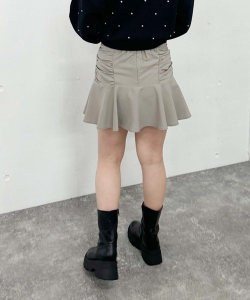 archives（アルシーヴ）の「ギャザーフレアミニスカート（スカート・レディース・ブラック/グレー/モカ・MEDIUM）」の16枚目の写真