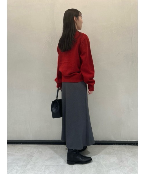 Mila Owen（ミラオーウェン）の「【WEB限定00サイズダブルウエストスーツナロースカート（スカート・レディース・ベージュ/グレー/ブラック・0/1/00）」の19枚目の写真