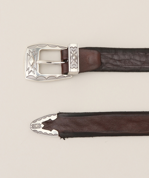 JOURNAL STANDARD（ジャーナルスタンダード）の「【ITALIAN BELTS/イタリアンベルツ】ウエスタンバックルベルト  948-25-4F（ベルト・レディース・ブラック/ブラウン・FREE）」の3枚目の写真