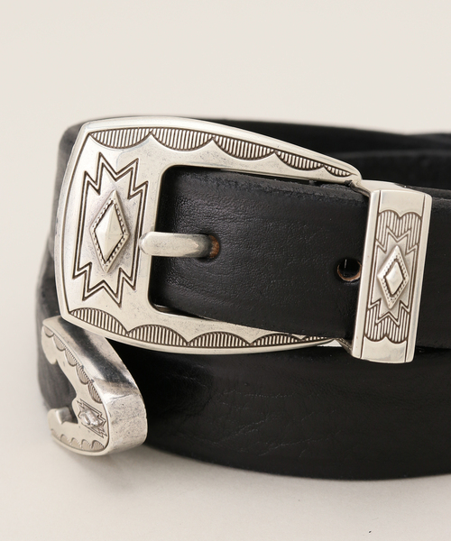 JOURNAL STANDARD（ジャーナルスタンダード）の「【ITALIAN BELTS/イタリアンベルツ】ウエスタンバックルベルト  948-25-4F（ベルト・レディース・ブラック/ブラウン・FREE）」の6枚目の写真