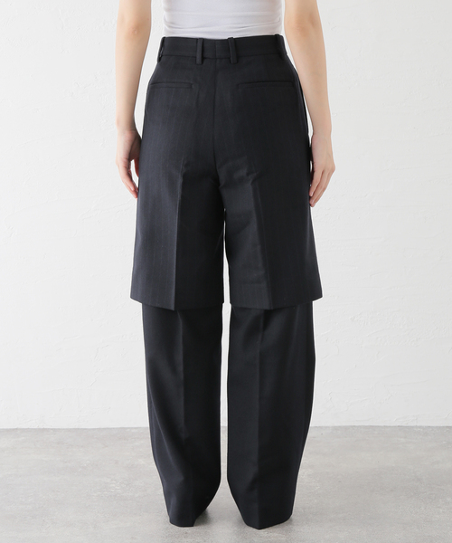 AP STUDIO（エーピーストゥディオ）の「【TONYWACK/トニーワック】レイヤードパンツ（その他パンツ・レディース・ネイビー・38/36）」の10枚目の写真