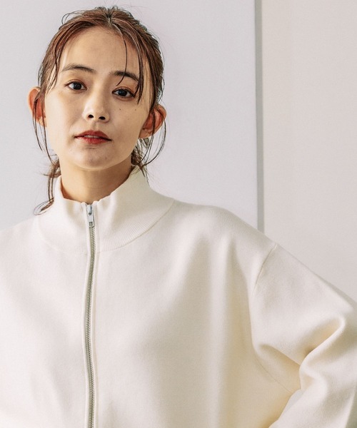 たかページ GLOBAL WORK｜メルティスタンドフルZIPカーディガン/149930 | Rakuten