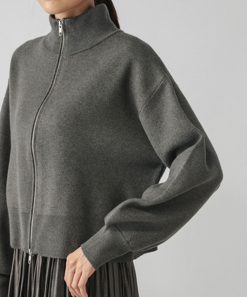 セール】メルティスタンドフルZIPカーディガン/149930（カーディガン