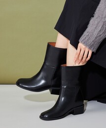 CITEN | <CITEN>ワイドスクエアトゥショートブーツ(ブーツ)