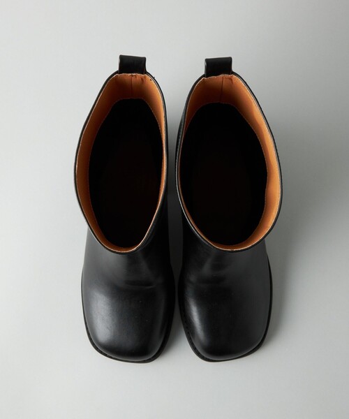 CITEN シテンスクエアトゥブーツブラック M