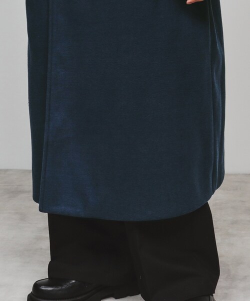 tk.TAKEO KIKUCHI（ティーケータケオキクチ）の「◆テックメルトンチェスターコート（チェスターコート・レディース・チャコールグレー/ブラック/ライトグレー/ブルー系その他・66）」の12枚目の写真