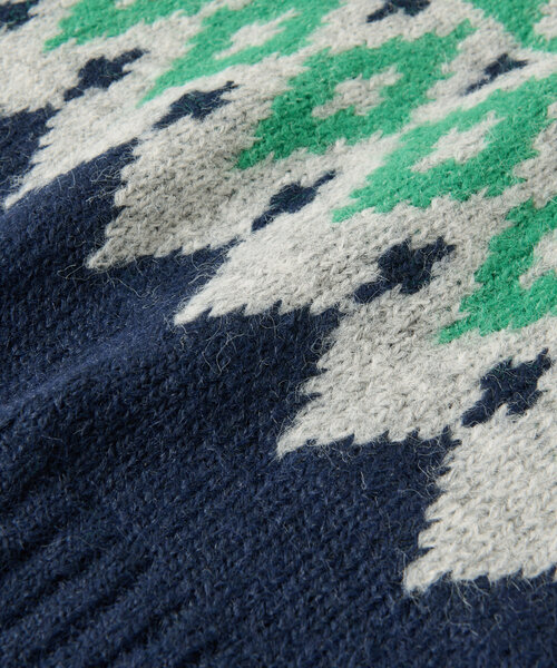 un dix cors(アンディコール)の「《WEB限定》起毛求心ジャガードニット(ニット/セーター・レディース・ブラウン/グリーン・FREE)」の17枚目の写真