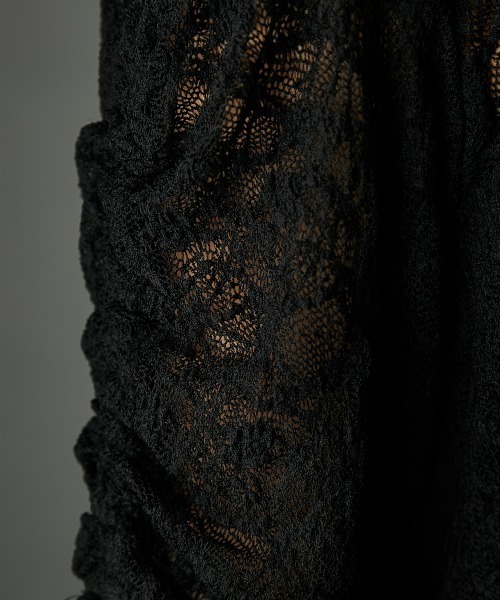 GEVS.(ジェイヴィス)の「レースドローストリングカットソープルオーバー <大きいサイズ有>GEVS.(Tシャツ/カットソー・レディース・ブラック/オフホワイト・M/L/LL/3L/4L/5L)」の20枚目の写真