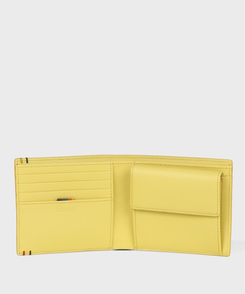ポースルミス　ハイライトステッチ 2つ折り財布　新品未使用 Paul Smith｜ハイライトステッチ 2つ折り財布 | Rakuten Fashion