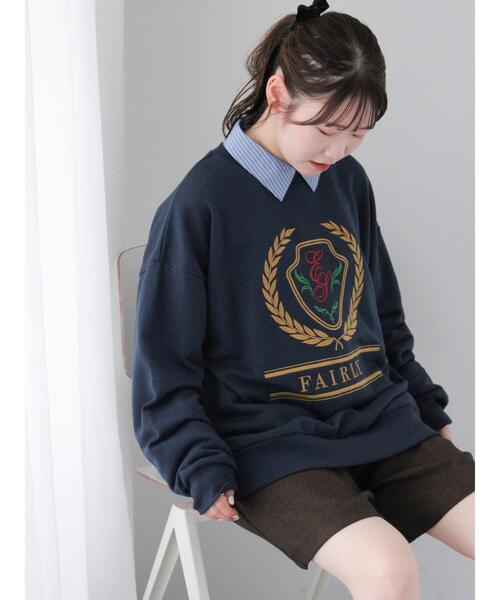 ehka sopo（エヘカソポ）の「無地/ストライプフレア袖オーバーシャツ（シャツ/ブラウス・レディース・ミント/ブルー/オフホワイト・F）」の12枚目の写真