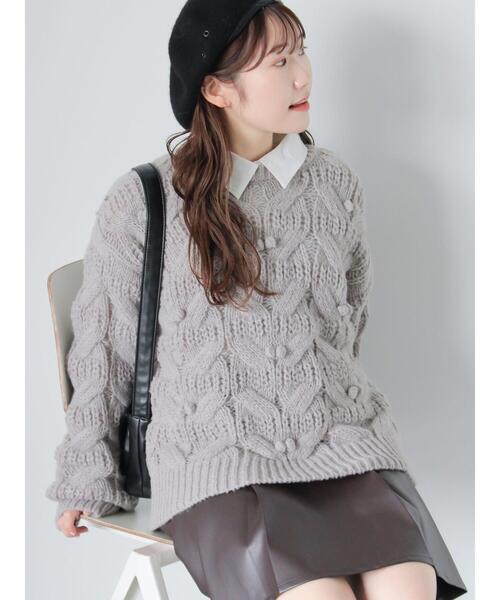 ehka sopo（エヘカソポ）の「無地/ストライプフレア袖オーバーシャツ（シャツ/ブラウス・レディース・ミント/ブルー/オフホワイト・F）」の22枚目の写真