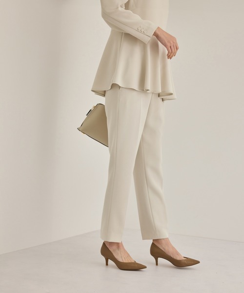 ROPE'(ロペ)の「トリアセダブルクロステーパードパンツ/イージーケア(その他パンツ・レディース・ベージュ/ネイビー・36/38/40)」の22枚目の写真