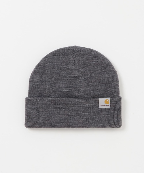 SENSE OF PLACE by URBAN RESEARCH(センスオブプレイスバイアーバンリサーチ)の「carhartt STRATUS HAT LOW(ニットキャップ/ビーニー・メンズ・グレー系その他/ブラック/ベージュ系その他/グリーン系その他/パープル系その他・ONE)」の1枚目の写真