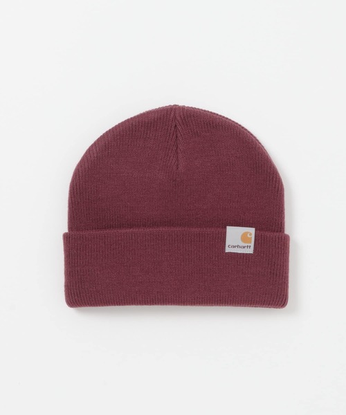 SENSE OF PLACE by URBAN RESEARCH(センスオブプレイスバイアーバンリサーチ)の「carhartt STRATUS HAT LOW(ニットキャップ/ビーニー・メンズ・グレー系その他/ブラック/ベージュ系その他/グリーン系その他/パープル系その他・ONE)」の6枚目の写真