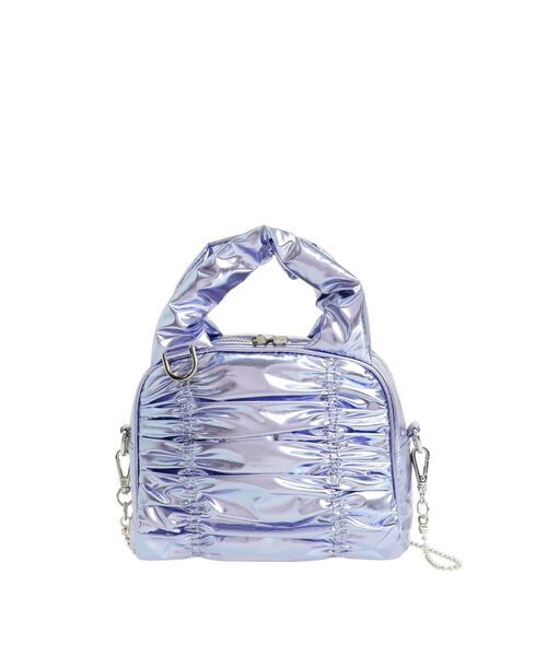 EMODA（エモダ）の「ナイロンエアリアルミニバッグ（ハンドバッグ・レディース・ブラック/ブルー/シルバー・FREE）」の18枚目の写真