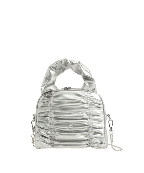 EMODA（エモダ）の「ナイロンエアリアルミニバッグ（ハンドバッグ・レディース・ブラック/ブルー/シルバー・FREE）」の19枚目の写真