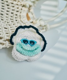 macaroni edge（マカロニエッジ）の「〈macaroni edge/マカロニエッジ〉毛糸のマスコット 牡蠣ポーチ（ポーチ）」