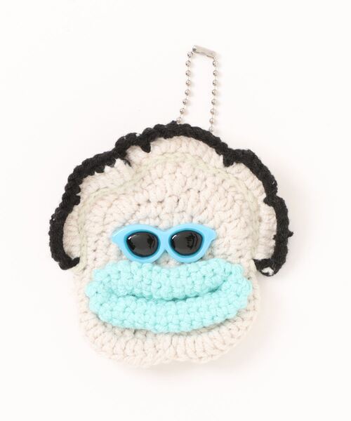 macaroni edge/マカロニエッジ〉毛糸のマスコット 牡蠣ポーチ（ポーチ