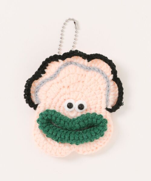 macaroni edge/マカロニエッジ〉毛糸のマスコット 牡蠣ポーチ（ポーチ