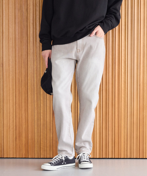 coca(coca)(コカ)の「スリムテーパードデニムパンツ(デニムパンツ・メンズ・ブルー/ライトグレー・XL/M/L)」の12枚目の写真