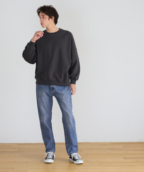 coca(coca)(コカ)の「スリムテーパードデニムパンツ(デニムパンツ・メンズ・ブルー/ライトグレー・XL/M/L)」の3枚目の写真