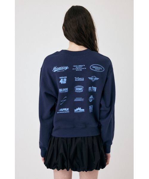 新品未使用！Moussy マウジー　NEWPORT プルオーバー　トレーナー MOUSSY（マウジー）の「MOUSSY NY COLLECT プルオーバー
