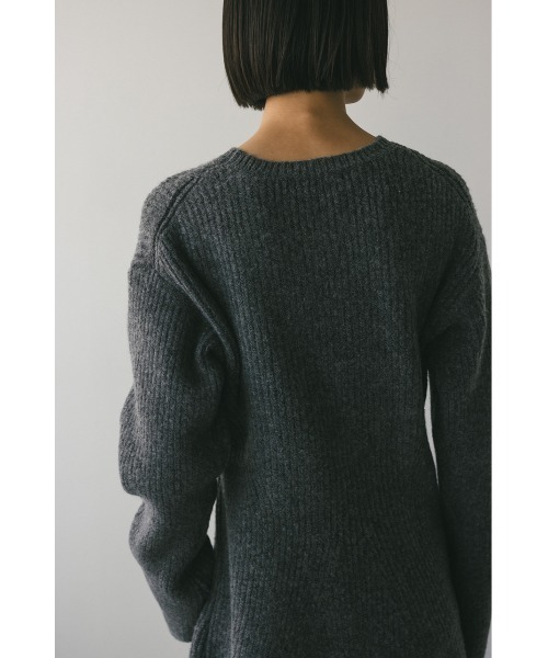 STYLEMIXER（スタイルミキサー）の「ニットフレアミニワンピース（ワンピース・レディース・ブルー/グレー・SMALL/MEDIUM）」の16枚目の写真