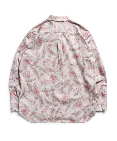 ROTAR（ローター）の「Seaside pattern Shirt（シャツ/ブラウス・メンズ・ライトピンク/ライトイエロー・MEDIUM/LARGE/X-LARGE）」の7枚目の写真