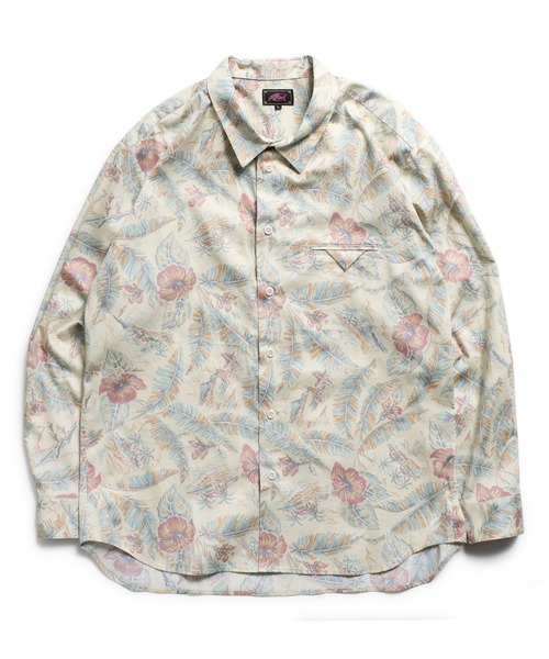ROTAR（ローター）の「Seaside pattern Shirt（シャツ/ブラウス・メンズ・ライトピンク/ライトイエロー・MEDIUM/LARGE/X-LARGE）」の8枚目の写真
