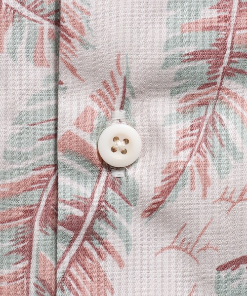 ROTAR（ローター）の「Seaside pattern Shirt（シャツ/ブラウス・メンズ・ライトピンク/ライトイエロー・MEDIUM/LARGE/X-LARGE）」の12枚目の写真