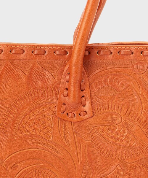CARVING TRIBES(カービングトライブス)の「BostonBag(トートバッグ・レディース・ブラック/ブラウン系その他・FREE)」の4枚目の写真