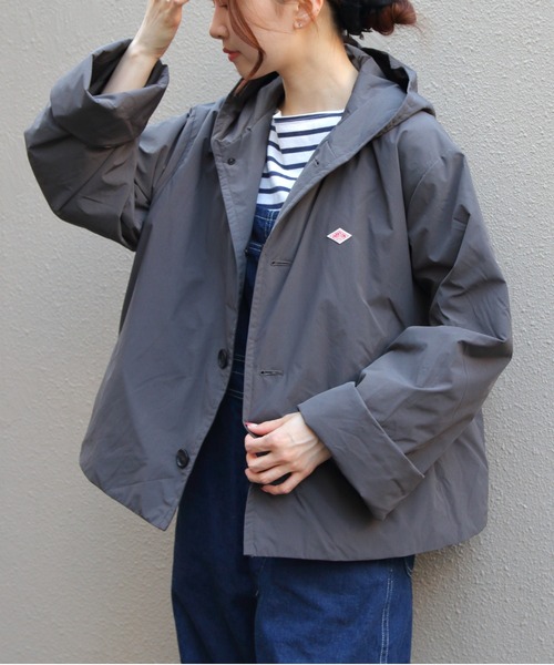 DANTON/ダントン インサレーションフーデッドジャケット　ネイビー DANTON/ダントン インサレーションフーデッドジャケット