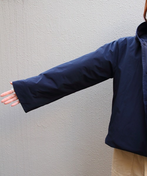 DANTON/ダントン インサレーションフーデッドジャケット　ネイビー DANTON/ダントン インサレーションフーデッドジャケット